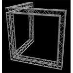10ft by 10ft Corner Wall Booth by Global Truss