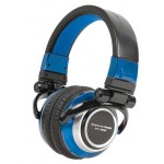 American Audio ETR1000B Blue Professional DJ Headphones