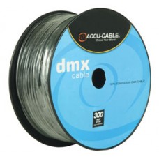 Accu Cable AC3CDMX300 - 300ft Spool - 3 Pin DMX Data Cable
